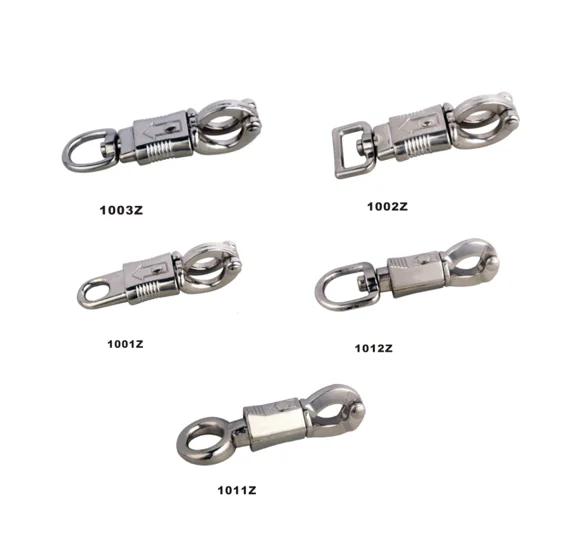 Zinc alloy dicast heavy duty swivel eye  bull snap hooks saddlery hardware accessories