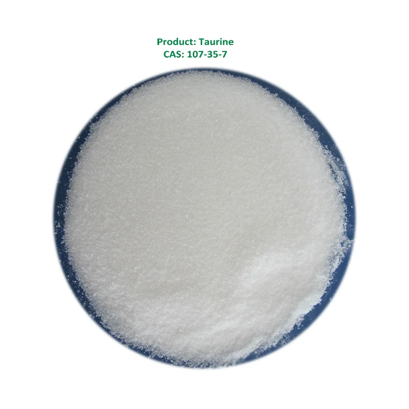 Food Grade Taurine Powder for Energy Drink Boost Exercise Performance CAS No 107-35-7