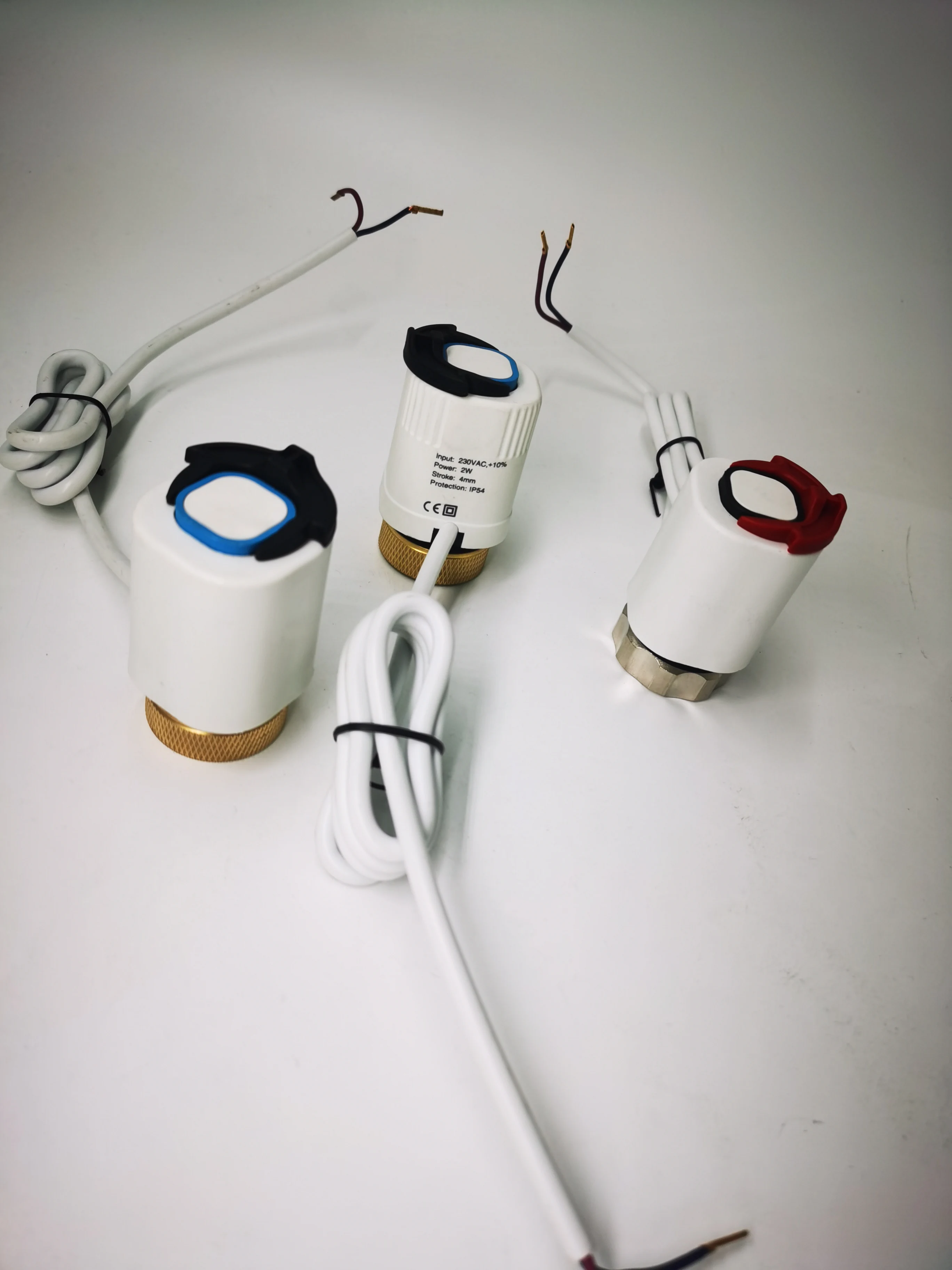 Floor Heating Electric Thermal Actuator M30*1.5mm Thermostatic Valve Actuator For Underfloor Heating System