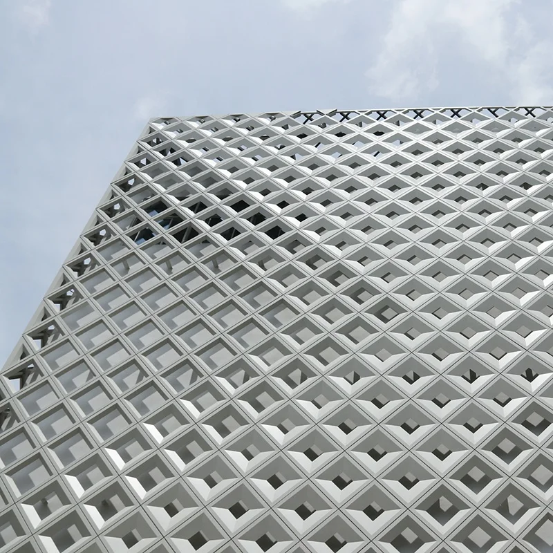 Customized design facade panel aluminum moulding facade exterior wall facade panels