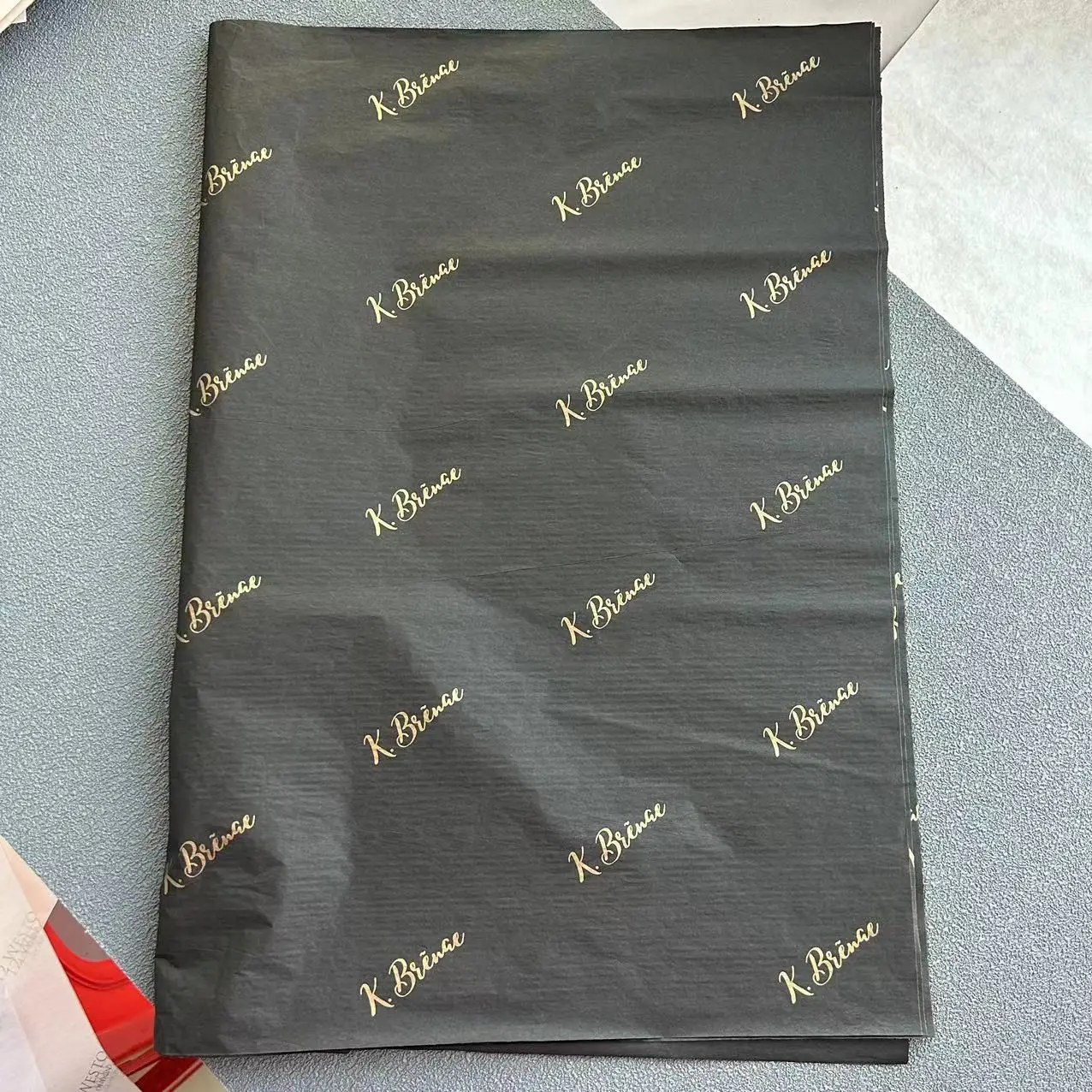 Recycled tissue paper for packaging shoes and clothing in box, wrapping paperWaterproofClothingShoes Clothing Custom logo