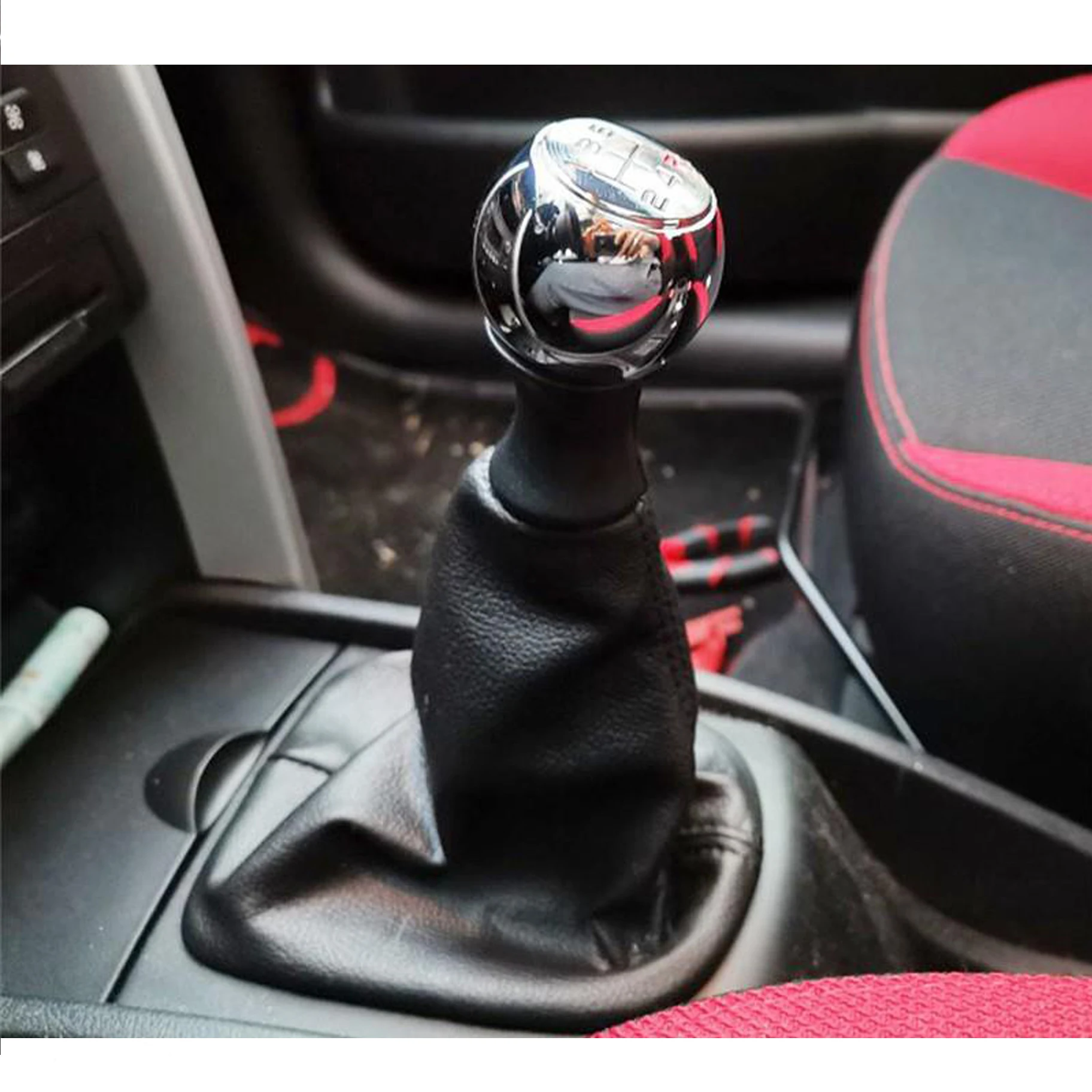 AUSO PDT42 алюминиевая ручка переключения передач с 5 ручками для Peugeot 106 206 207 306 307 407