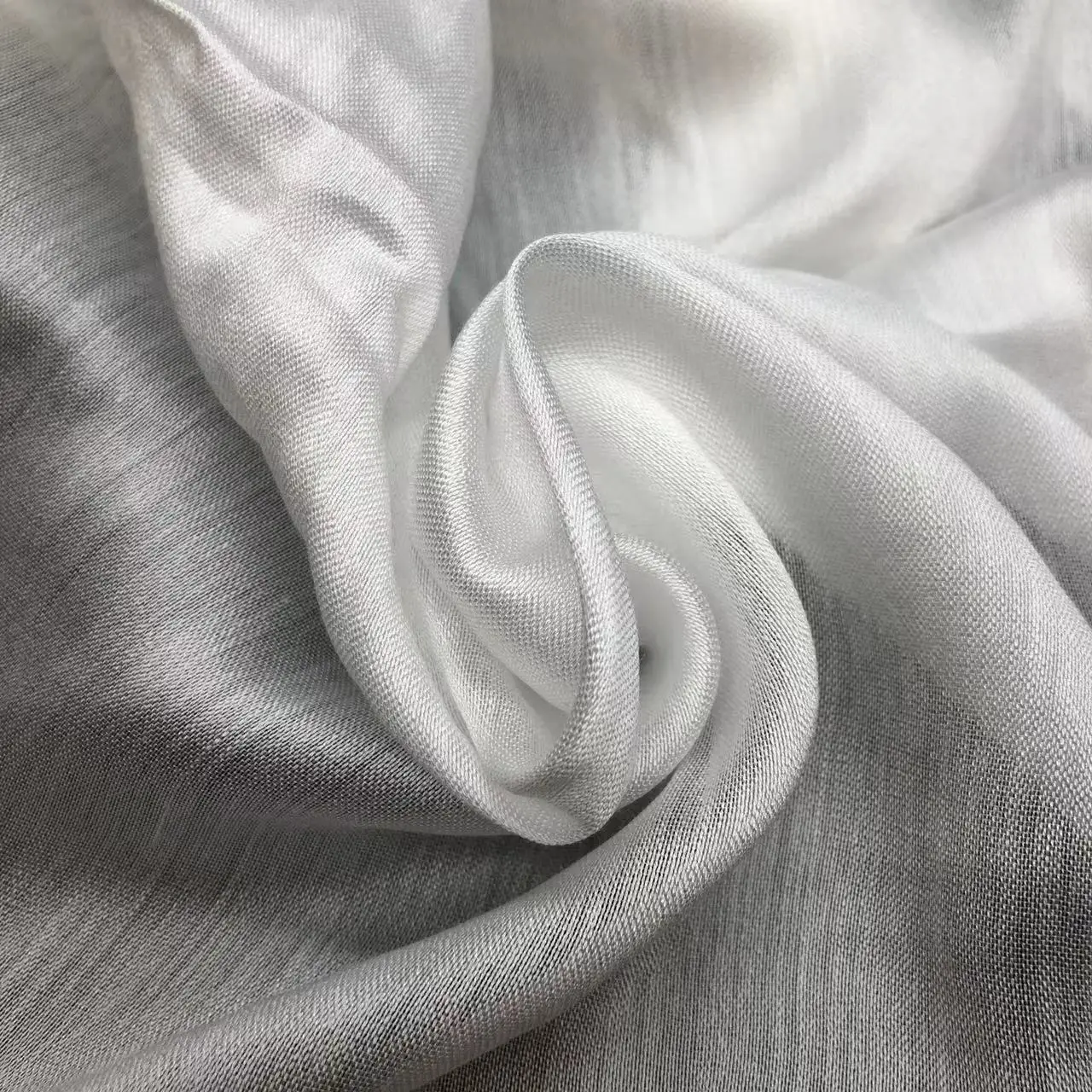 Смешанная вискозная шелковая вуаль для шарфа/вискозная вуаль для шарфа/Белая вискозная шелковая вуаль для печати и окрашивания