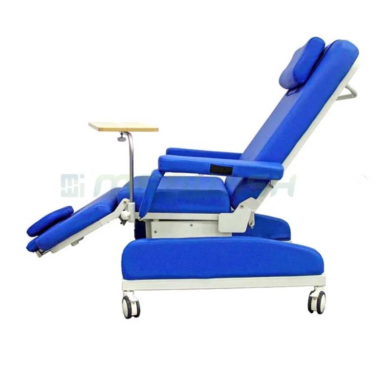 Hospital furniture supplies wholesale blood sampling chair manual sample collection portable blood donation chair for sale