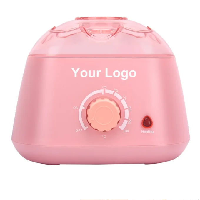 hair removal wax melt machine paraffin wax heater 500cc ABS plastic pink black for body spa