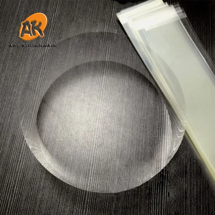 AK Custom Self-adhesive Acetate Film Clear Plastic Sheet Cake Collars Strips for Cake Chocolate Mousse Baking Cake Decoration