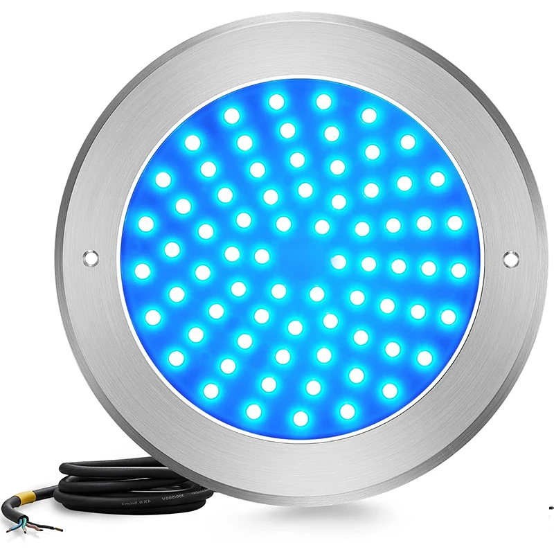 Multi Functional 316 Stainless Steel RGB Light Underwater LED Swimming Pool Lamp
