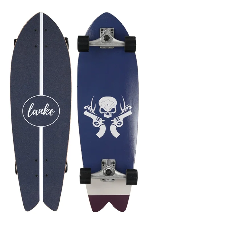 Awaken Inch Complete Skateboard with 90mm Wheels-Black Wood Skateboard Parts & Deck Sports & Outdoors