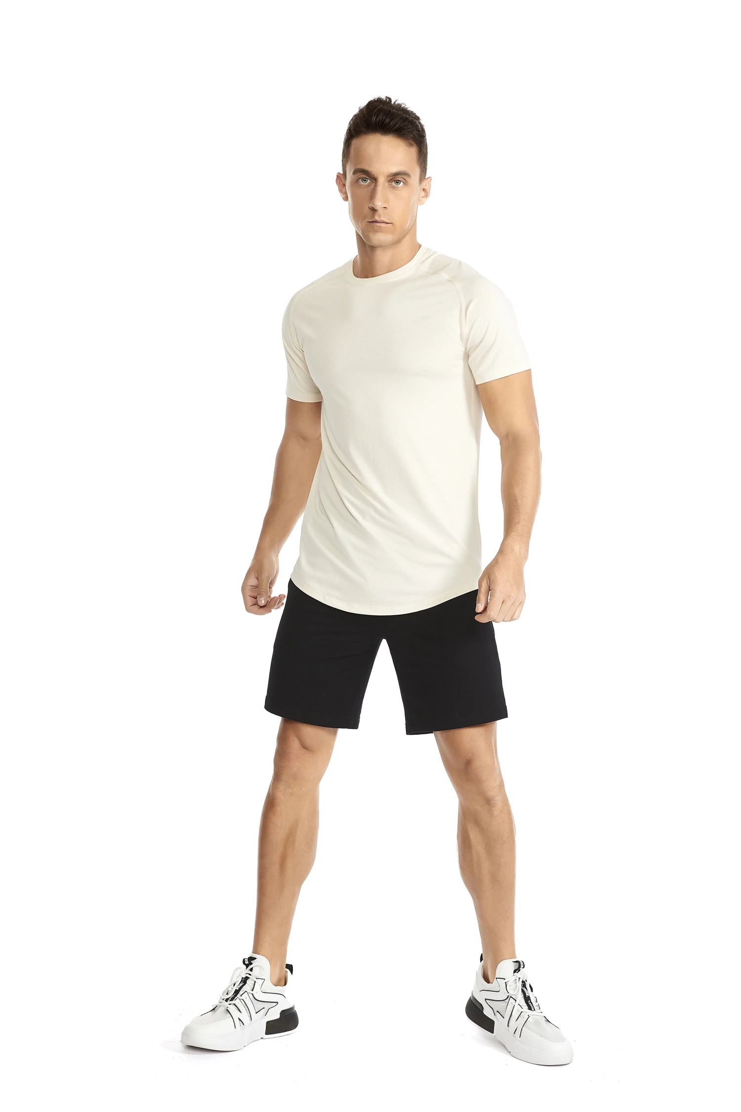 2022 Custom Fashion Tee Premium Men Organic Pima Cotton White Oversize Plain 3D Embossed T-shirt for man