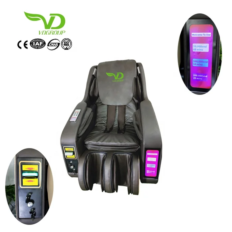 digital therapy machine foot electronic zero gravity vending commercial smart massage chair