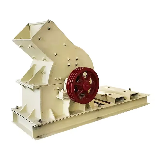 Mini mobile coal limestone salt clay brick rock small mobile stone hammer crusher