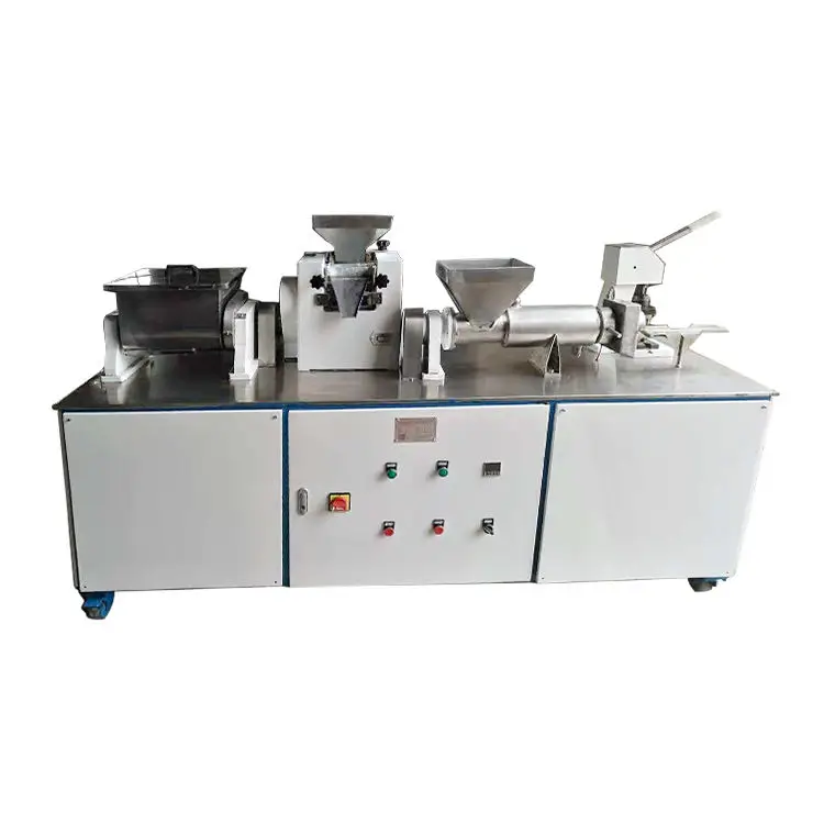 Soap cutting making punching machine automatic making mini powder laundry soap extruder manufacturer price