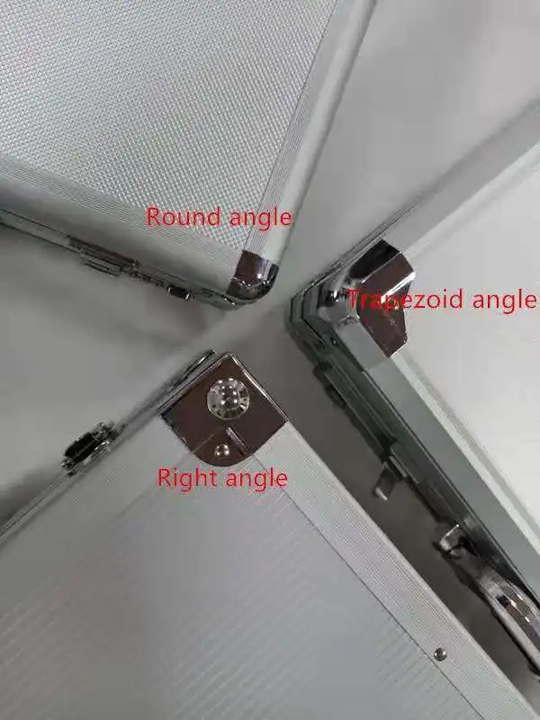 custom made aluminum case  hot sale  black medical box  first aid case