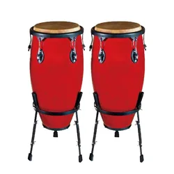 Factory Wholesale Popular Wooden Percussion High Grade Bongo Conga Drum Set