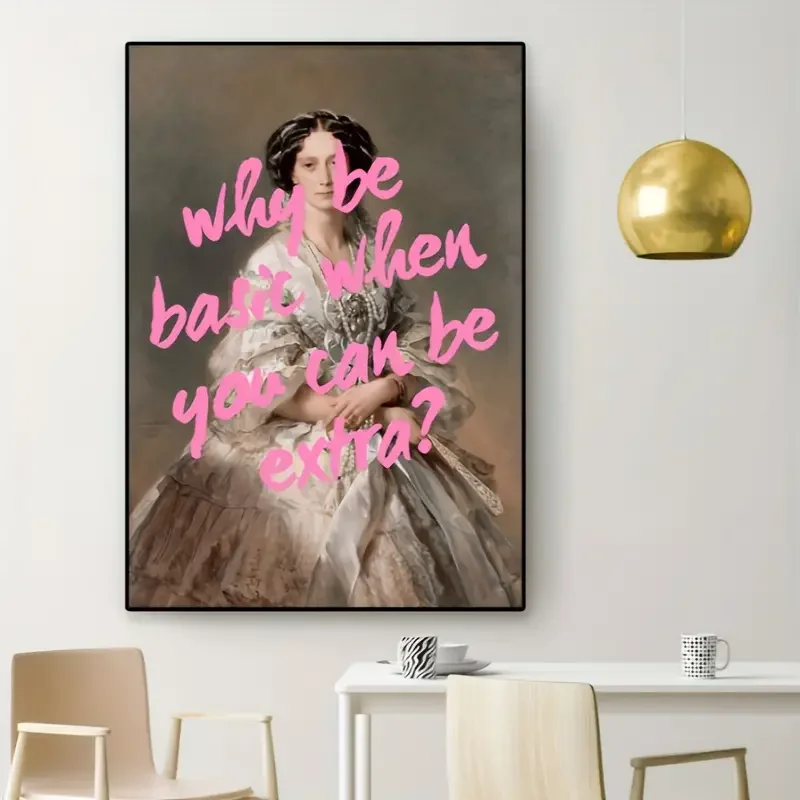 Vibrant Canvas Posters Modern Art Fun Retro Feminist Designs Ideal for Bedroom Living Room Corridor Decoration Unique Gift Idea