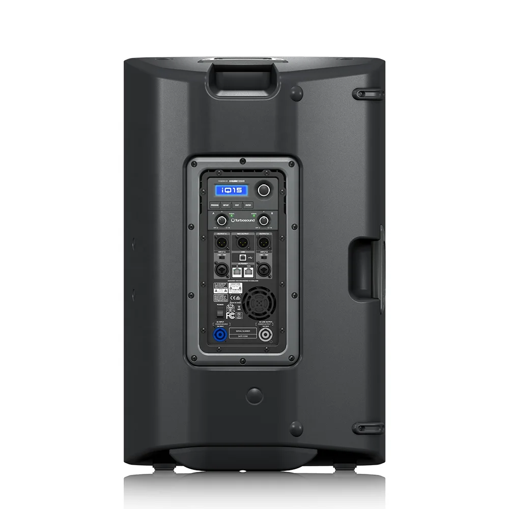 Turbosound IQ15 Active 15 Inch Full-Range Loudspeaker Indoor Music System Powered Speaker Stage Performance