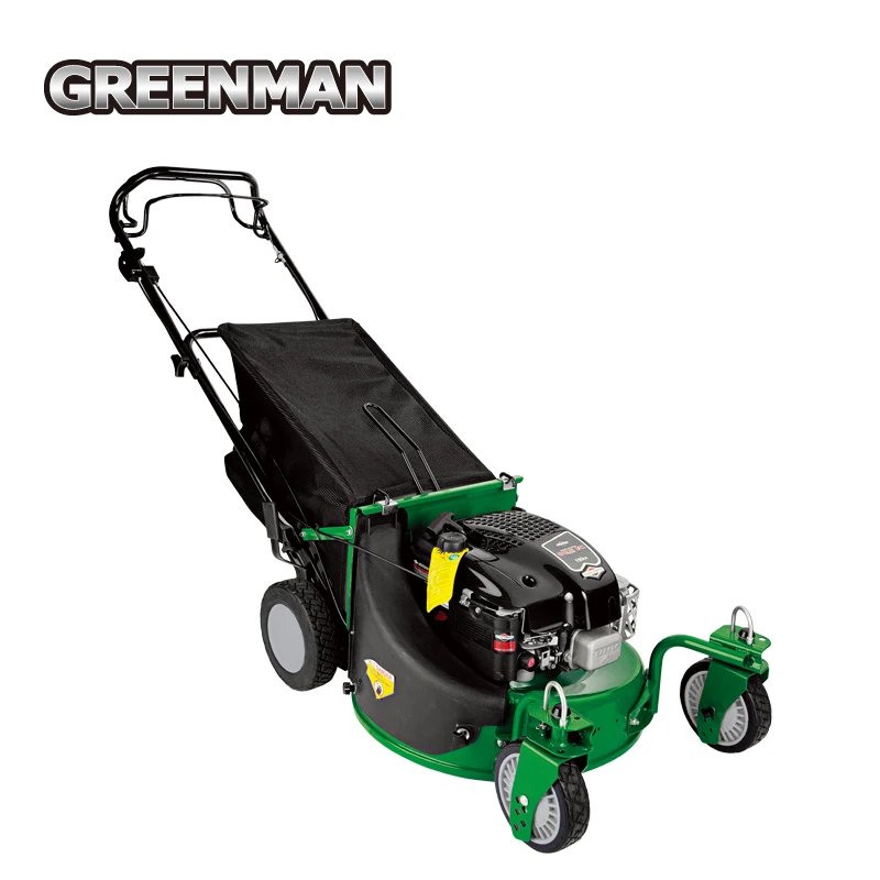 22inch grass cutting self-propelled lawn mower 558mm with gasoline engine
