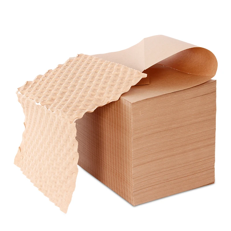 Recycled Fan Z Fold Void Fill Brown Kraft Cushioning Packing Paper For Void Fill Paper Machine