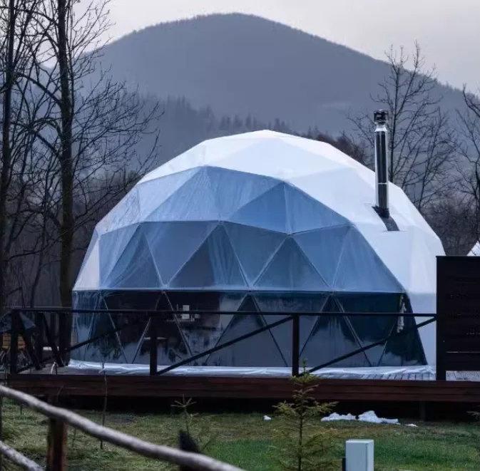 Outdoor glamping dome tent 5~50 m waterproof high quality concert dome tent for wedding parties events dome igloo tent