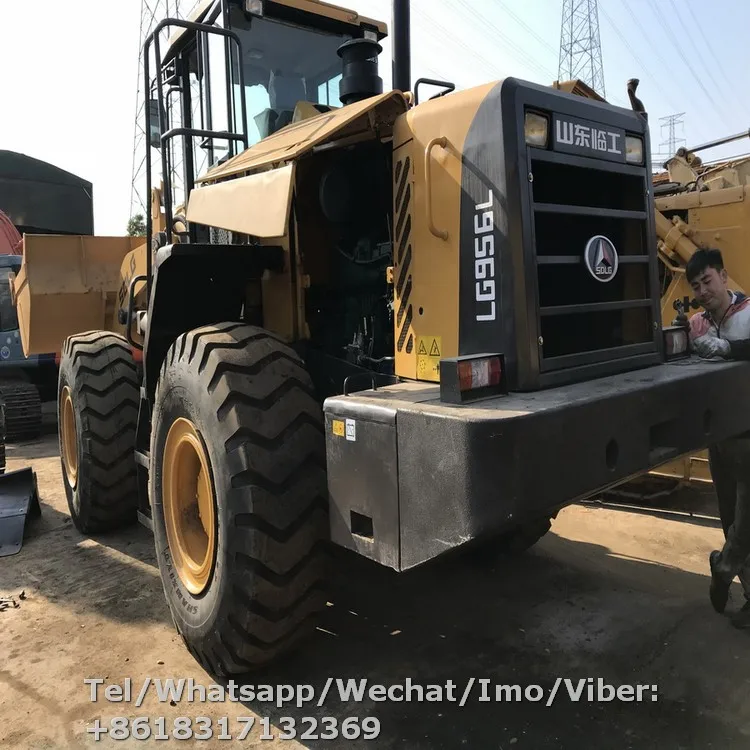 Фронтальный погрузчик SD_LG LG956L, 5 тонн, б/у, в хорошем рабочем состоянии, срок эксплуатации 2018 год