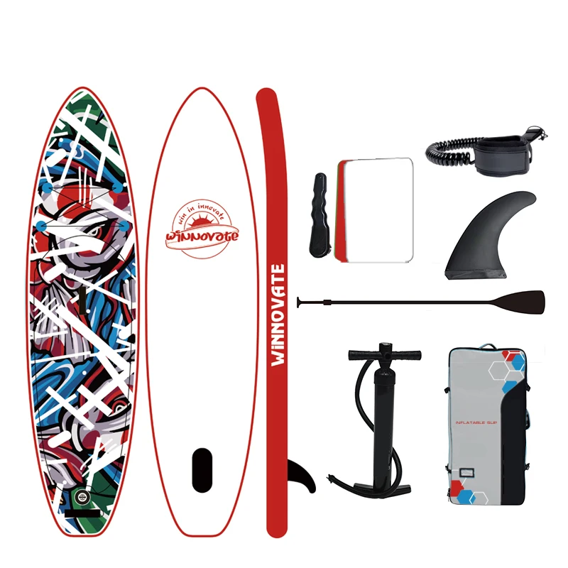 WINNOVATE2172 Customized standup paddle board inflatable sup paddleboard isup with accessories