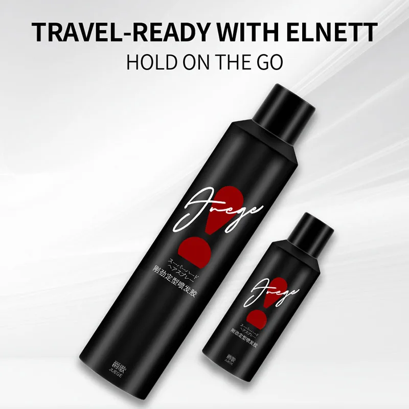 Factory OEM ODM Professional Aerosol Spray Hair Styling Products Woman Wholesale Custom Strong Hold Hair Spray for Men