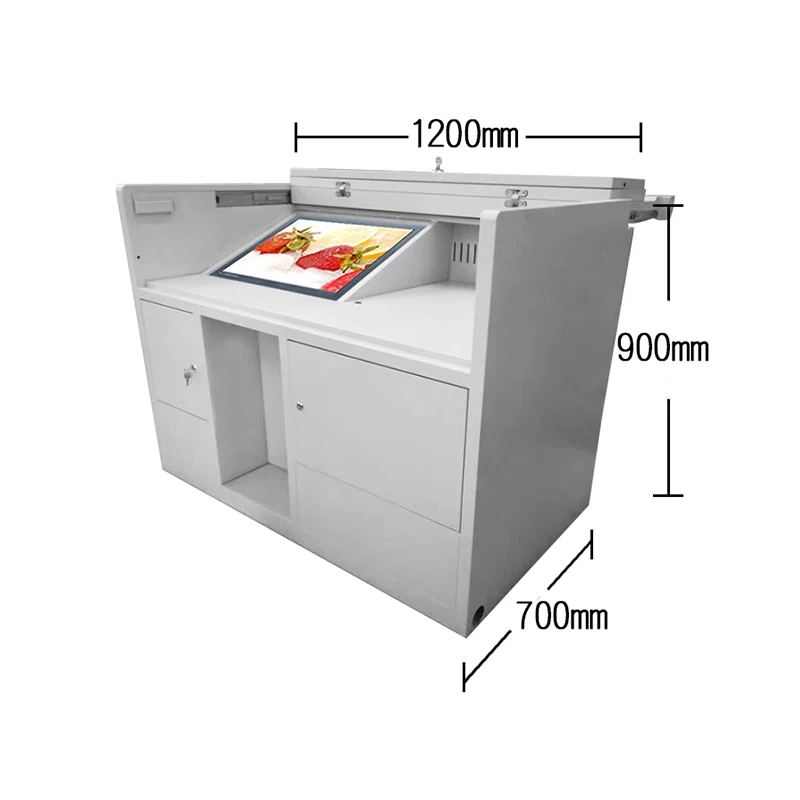 Hot selling modern multimedia podium a podium church pulpits for sale