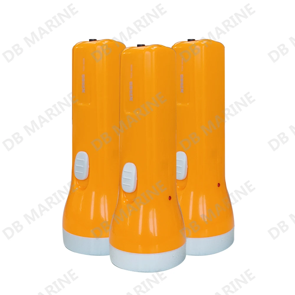 IMPA 792245 High Power Rechargeable Yellow Led Flashlights Torches