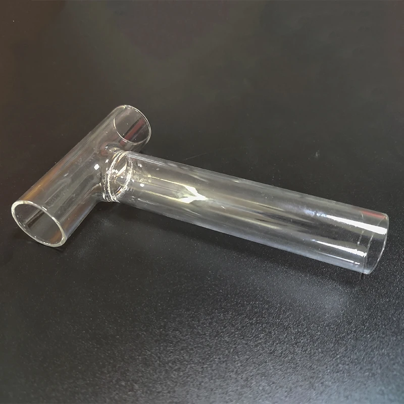 Factory Custom High Borosilicate T-shaped Glass Tube Heat Resistant Glass Tube