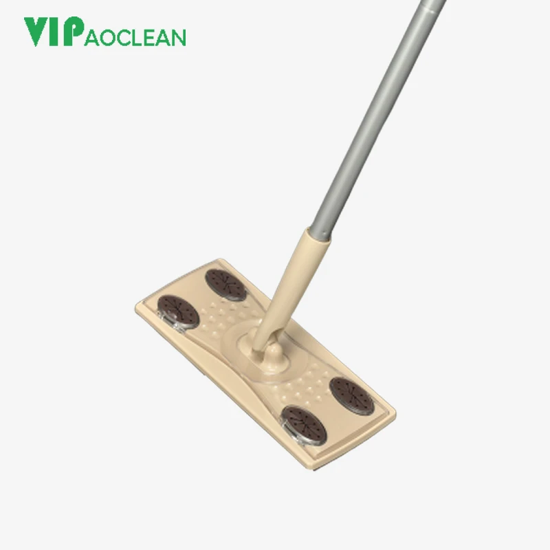 VIPaoclean Floor Cleaning Dust Flat Mop Dry and Wet Surface Floor Cleaning Disposable Non-woven Flat Mop