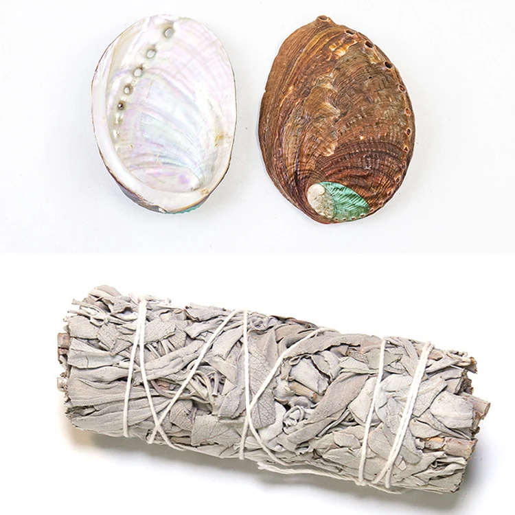 Wholesale Natural Crystal Crafts California White Sage Bundle Spirit Box Set for Meditation