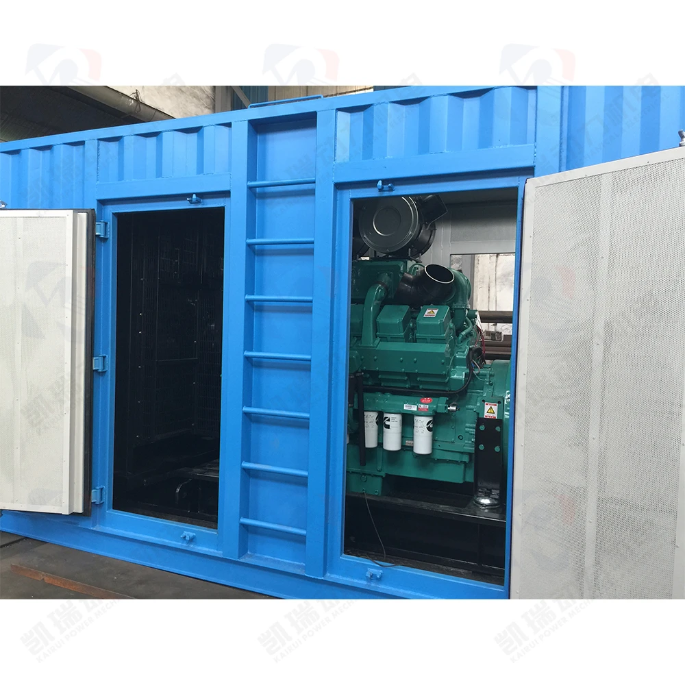 Kairui 1850kva 1480kw Container Type Power Electric Diesel Generator Sets at Unbeatable Prices Power Solution for Power Station