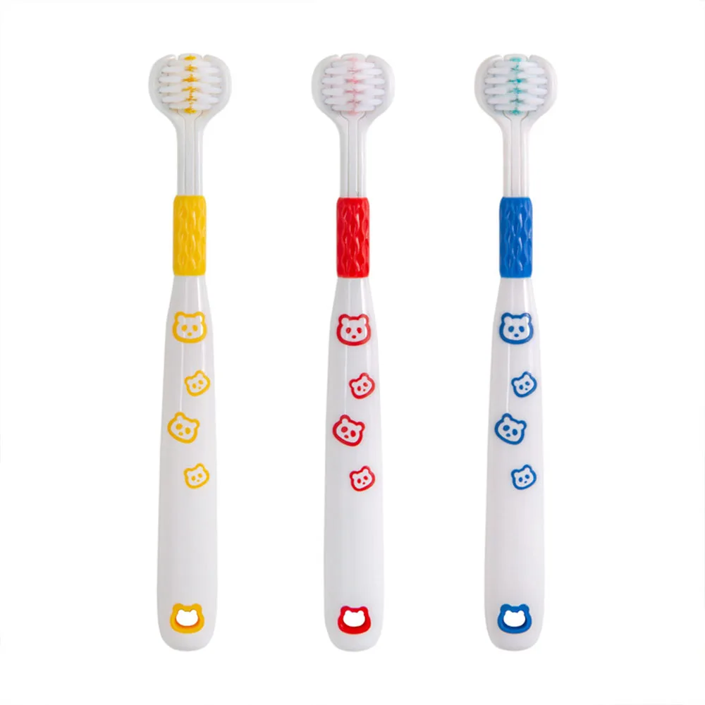 High Quality Customizable Medium Bristle Kids Toothbrush Wholesale Baby Brush for Children