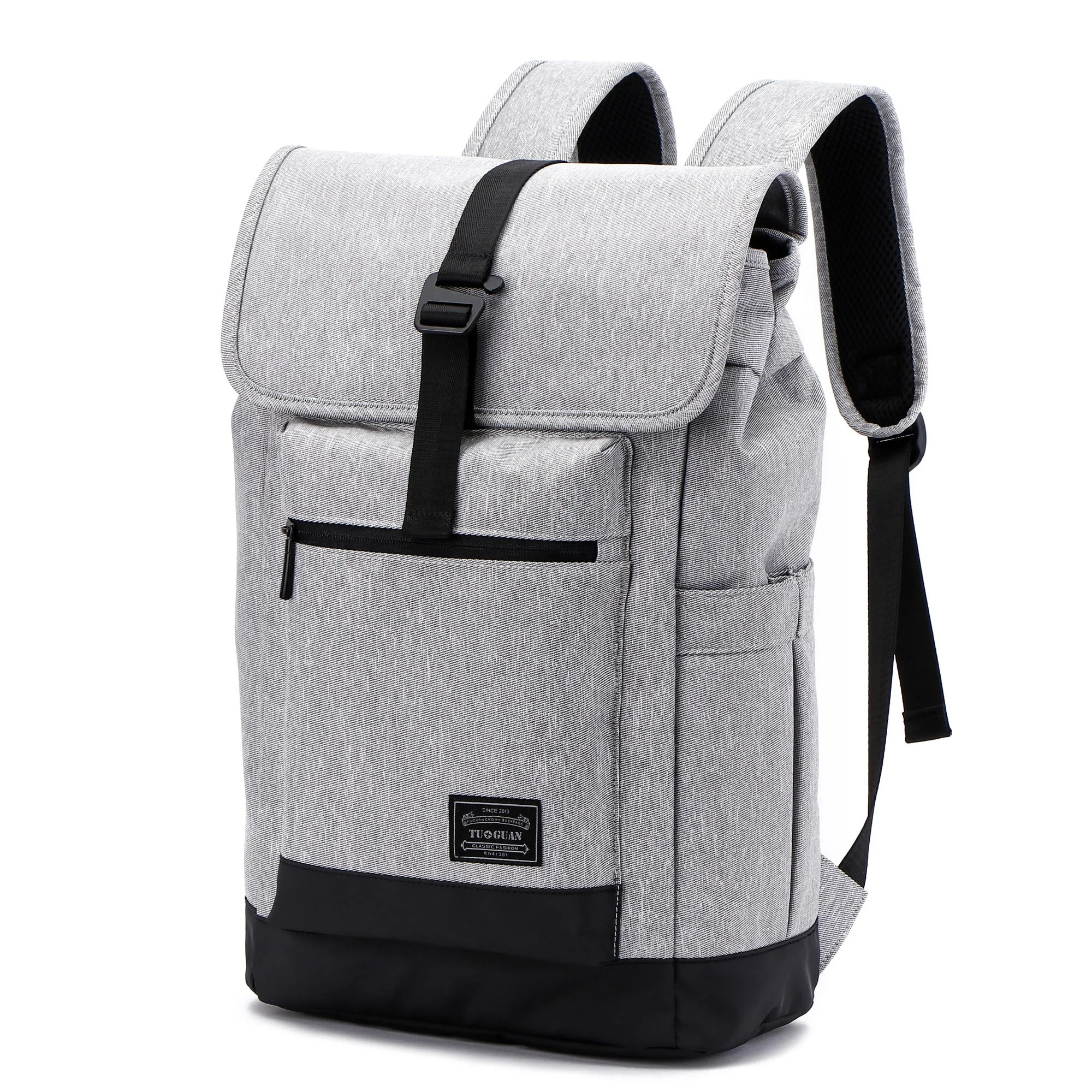 
Guangzhou Backpack Manufacturer Wholesale Men Fabric Backpack School Bag 