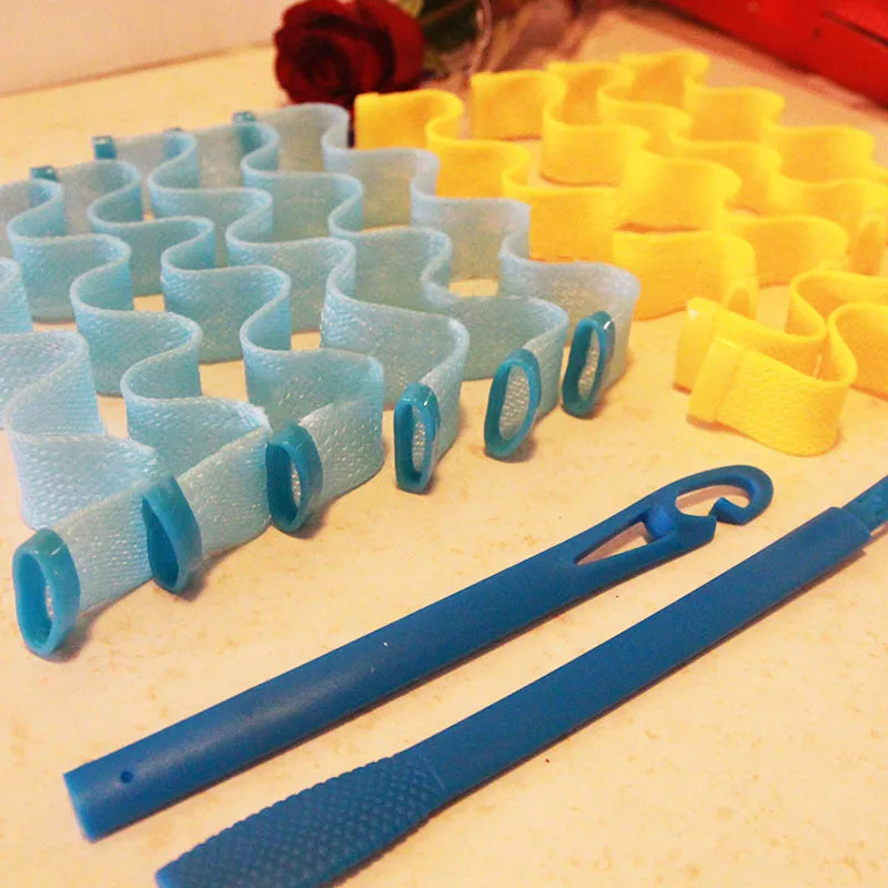 Automatic Curling Fashion Wholesale Wavy Mini Hair Curler Manual Hand Straightener Heatless Hair Curler Curling Roller