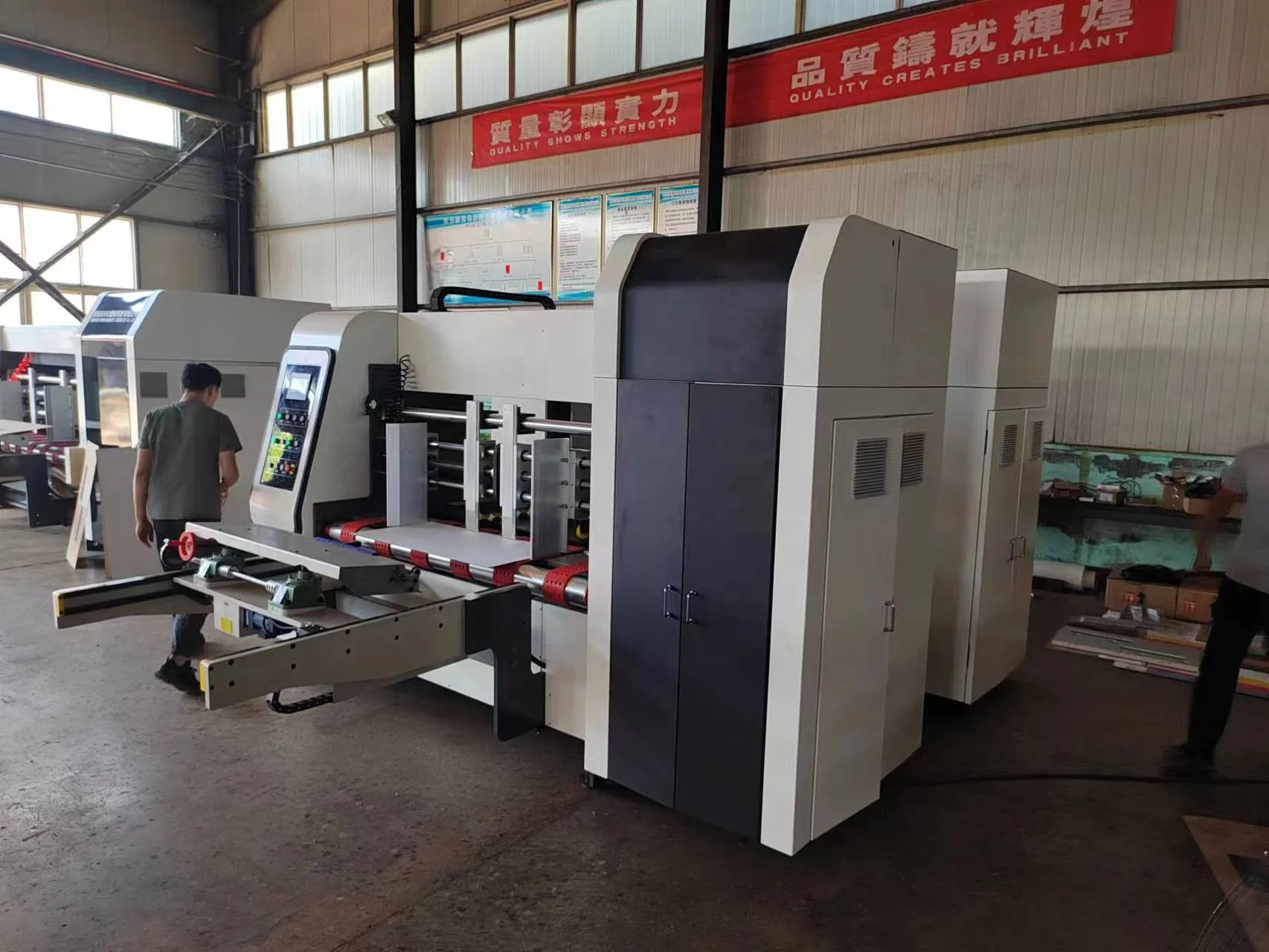 Multi Pass Corrugated Box corrugated cardboard digital printing machine for carton box