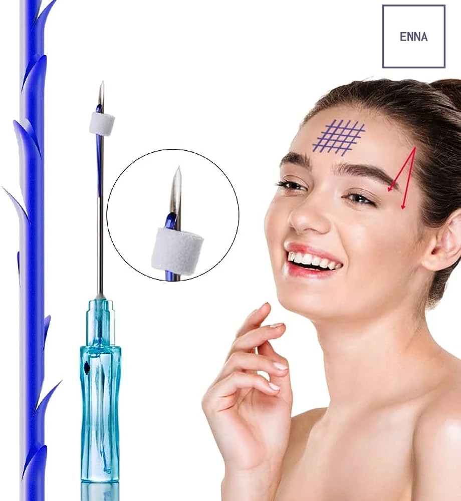 Vigor korean pdo barbed suture for the pdo thread lift double needle facial tension tornado pdo thread lift double needle