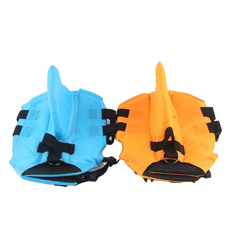 Летняя спасательная жилетка для собак и таксы с морской акулой