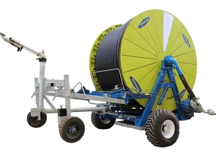Hot sale Water Sprinkler Hose Reel irrigation machine with spray gun
