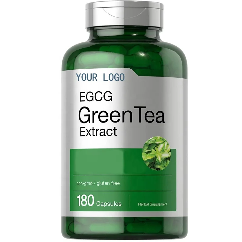 Wholesale Private Label EGCG Green Tea Pills and Herbal Health Supplement Weight Loss Supports Heart and Antioxidant Health