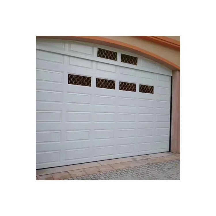 China Manufacturer Automatic Large Auto Lift Steel Overhead Motorized Bifold Sectional Garage Door