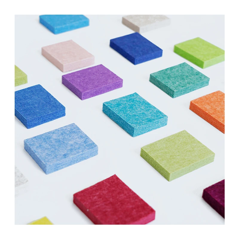 Modern Decorative Acoustic Wall Panel Multi-Function PET Polyester Fiber for Office Acoustic Panels
