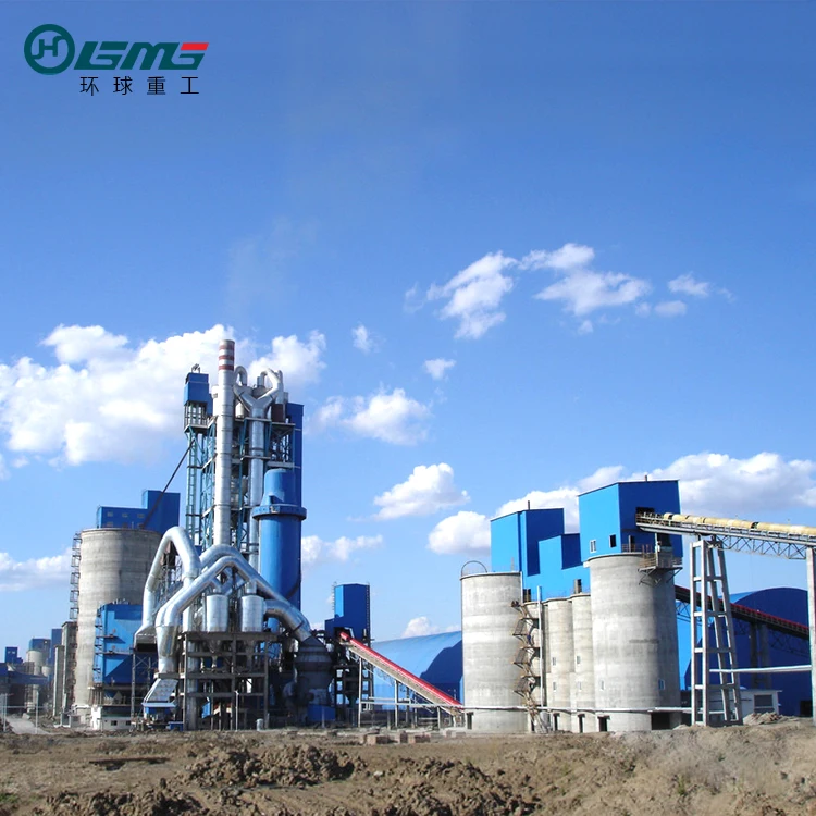 Five stage preheater in cement plant