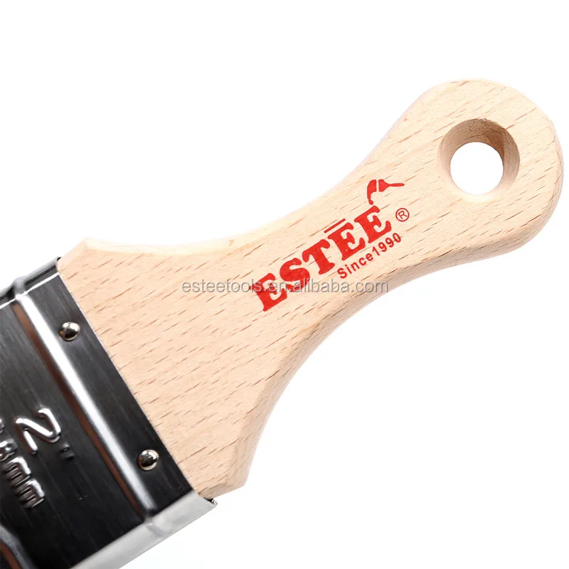 2 Inches Cheap Price Angle Paint Brush Using Gray Filament For Painting