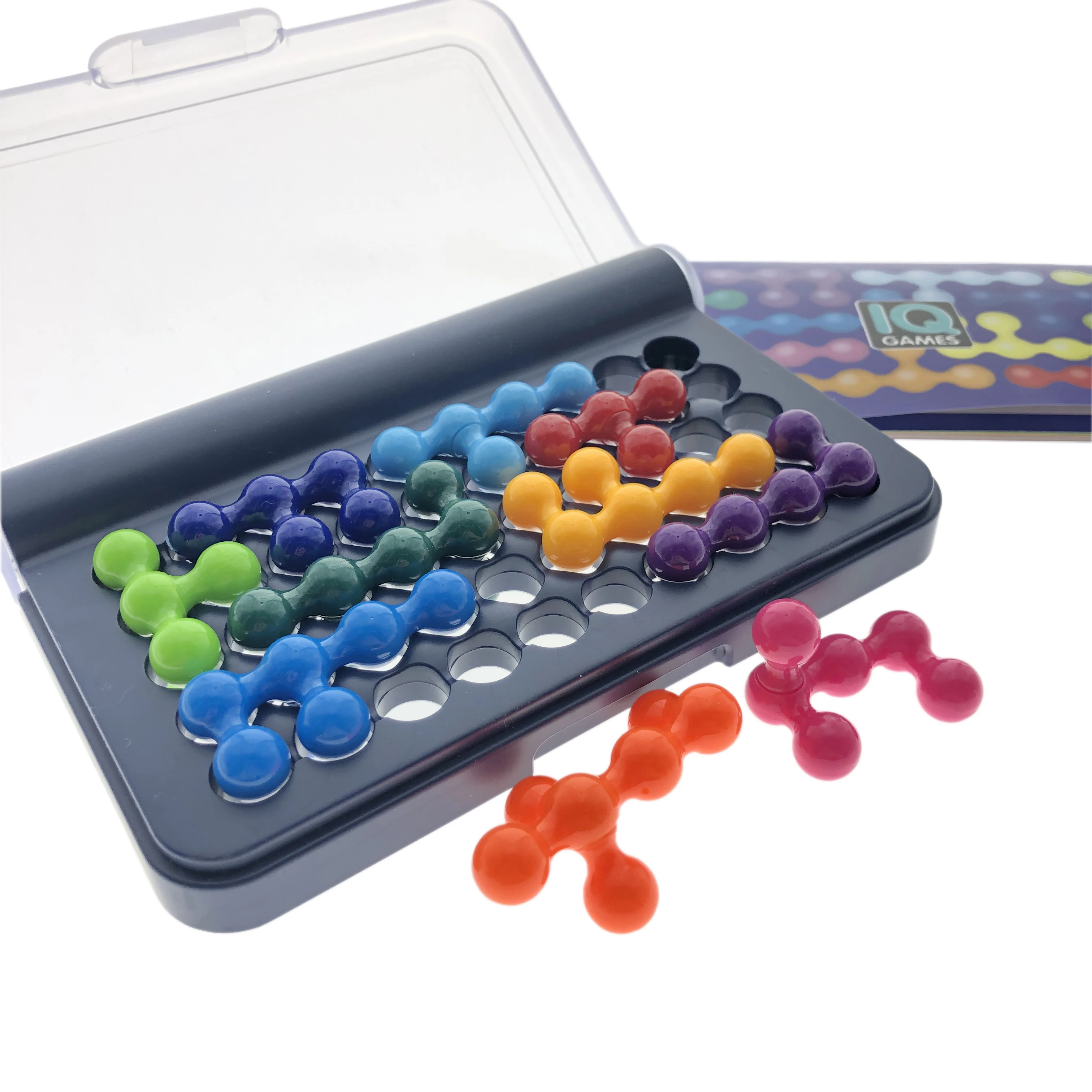 Educational Intelligent Toys Fun 3D Travel Game Kids Featuring 120 Challenges IQ Fit Smart Game