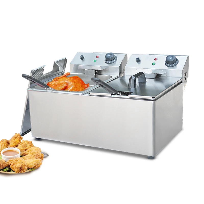 Fry Chicken Machines/ Potato Chip Frying Machine/ Tornado Potato Deep Fryer