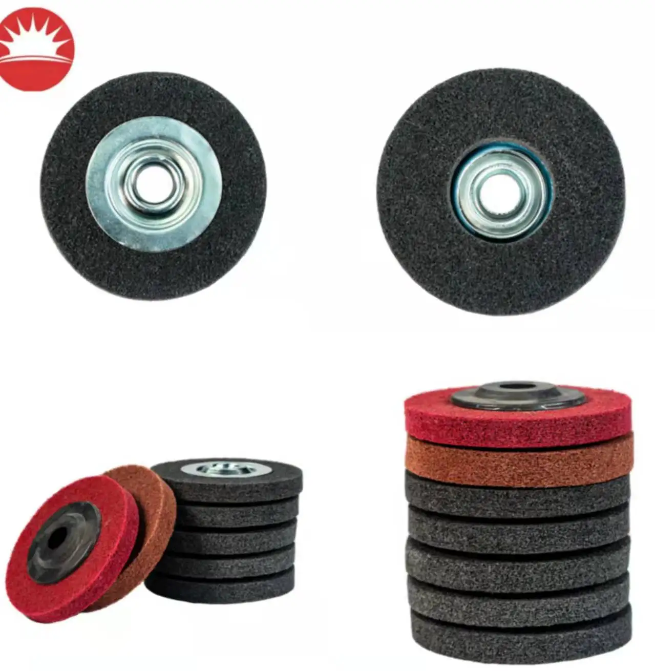 Metal Polishing Wheels Stainless Steel Grinding Discs Abrasive Nylon Fiber Wheel Abrasives Wheel
