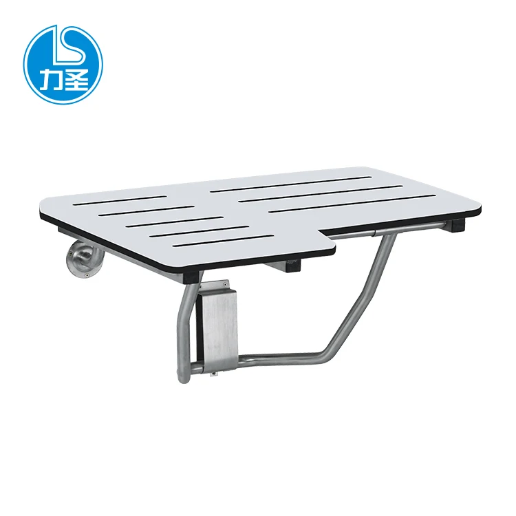 Wall Mounted Folding Stainless Steel Shower Chair Elderly Disabled Bathroom Shower Seat