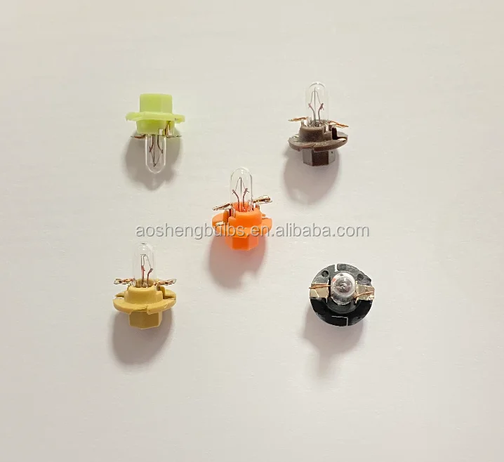 T4 4.7 T5 B8.5 B8.5 Car Instrument Bulb 12V 14V Motorcycle Instrument Bulb Mini Bulb