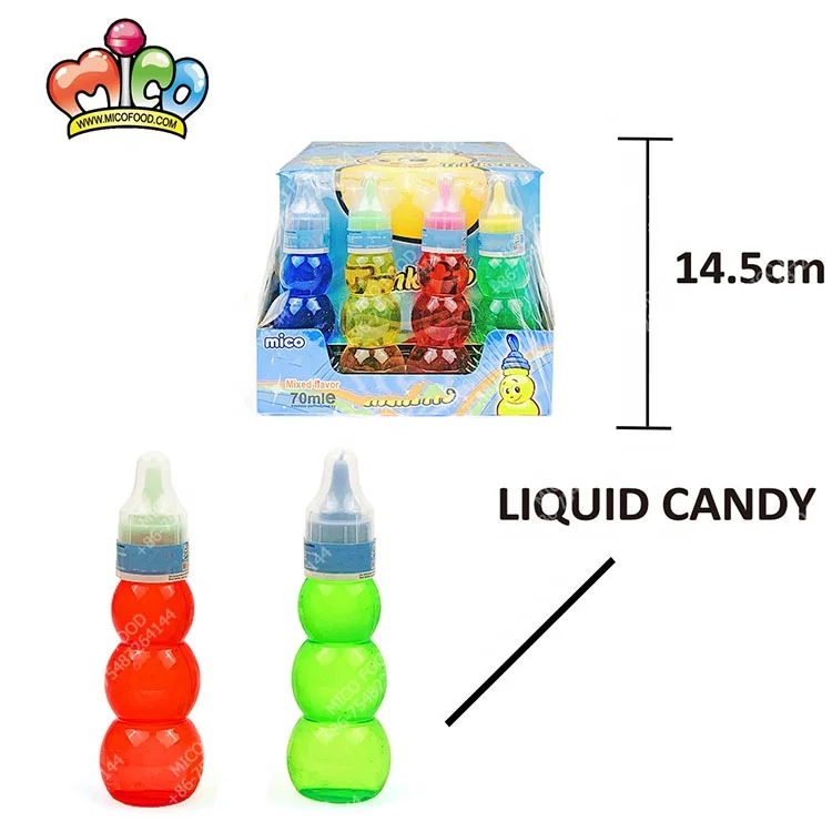 STRAWBERRY BLUEBERRY LIQUID CANDY  Long Strips of Liquid Sugar